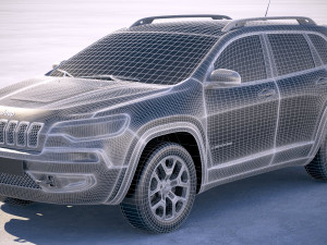 Jeep Cherokee 2019 3D Model