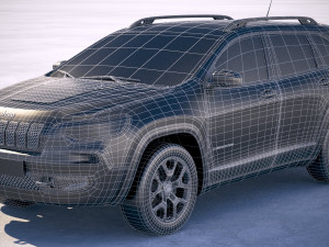 Jeep Cherokee 2019 3D Model