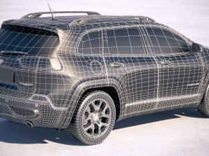 Jeep Cherokee 2019 3D Model
