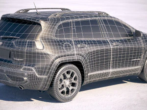 Jeep Cherokee 2019 3D Model