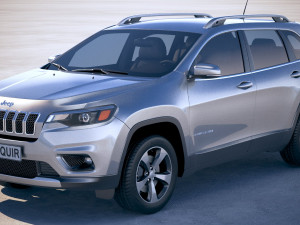 Jeep Cherokee Limited 2019 Modèle 3D
