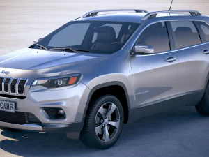 Jeep Cherokee limitata 2019 Modello 3D