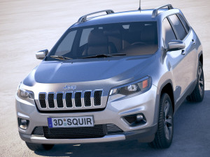 Jeep Cherokee Limited 2019 Modelo 3D