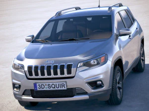 Jeep Cherokee Limited 2019 3D Model