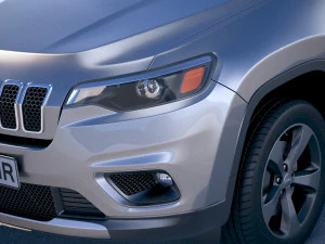Jeep Cherokee Limited 2019 3D Model