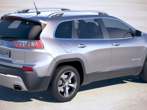 Jeep Cherokee Limited 2019 Modelo 3D