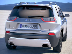 Jeep Cherokee Limited 2019 3D Model