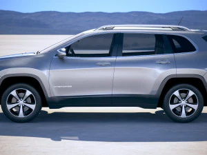 Jeep Cherokee Limited 2019 3D Model