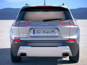 Jeep Cherokee Limited 2019 3D Model