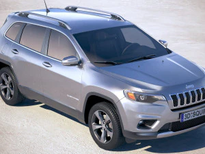 Jeep Cherokee Limited 2019 3D Model