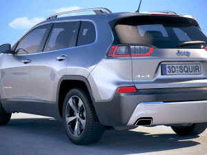 Jeep Cherokee Limited 2019 3D Model