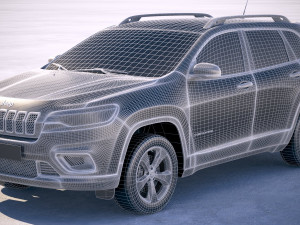 Jeep Cherokee Limited 2019 Modelo 3D
