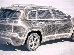Jeep Cherokee Limited 2019 3D Model