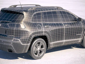 Jeep Cherokee Limited 2019 3D Model