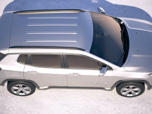 Jeep Compass 2018 3D Model