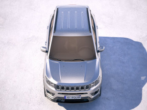 Jeep Compass 2018 3D Model