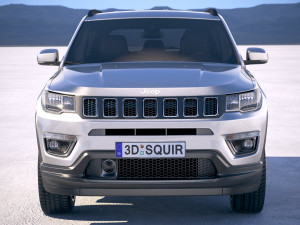 Jeep Compass 2018 3D Model