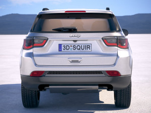 Jeep Compass 2018 3D Model