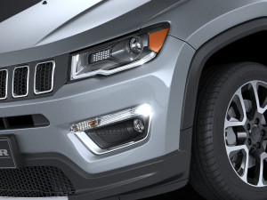 Jeep Compass Limited 2017 3D Модель