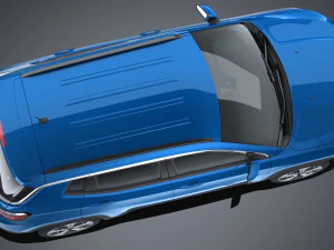 Jeep Compass Longitude 2017 3D Model