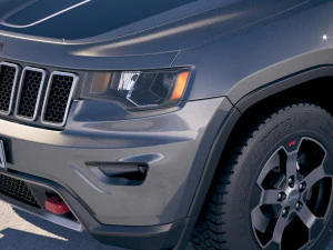 Jeep Grand Cherokee Trailhawk 2018 3D Model