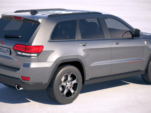 Jeep Grand Cherokee Trailhawk 2018 3D मॉडल