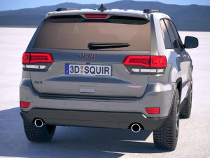Jeep Grand Cherokee Trailhawk 2018 3D Model