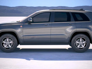 Jeep Grand Cherokee Trailhawk 2018 3D Model