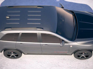 Jeep Grand Cherokee Trailhawk 2018 3D Model