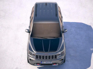 Jeep Grand Cherokee Trailhawk 2018 3D Model