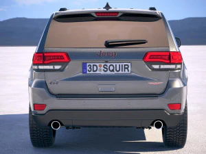Jeep Grand Cherokee Trailhawk 2018 3D Model
