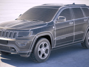 Jeep Grand Cherokee Trailhawk 2018 3D मॉडल