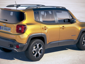 Jeep Renegade 2019 Modelo 3D