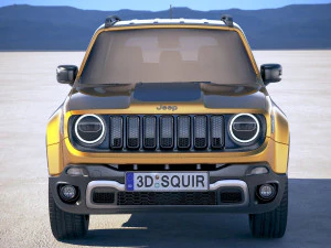 Jeep Renegade 2019 3D Model