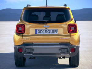 Jeep Renegade 2019 3D Model