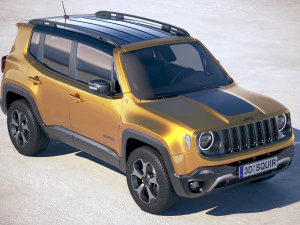 Jeep Renegade 2019 3D Model