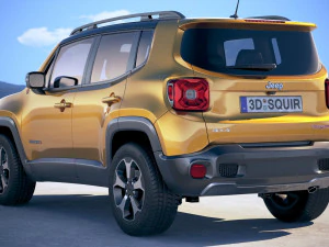 Jeep Renegade 2019 3D Model