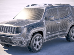 Jeep Renegade 2019 Modelo 3D