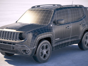 Jeep Renegade 2019 Modelo 3D