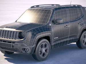 Jeep Renegade 2019 3D Model
