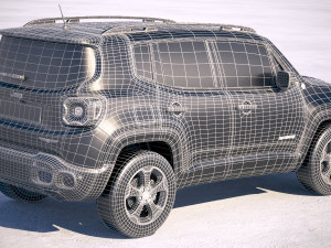 Jeep Renegade 2019 Modelo 3D