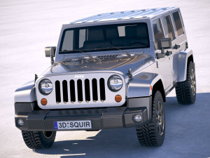 Jeep Wrangler Golden Eagle 2017 3D 模型