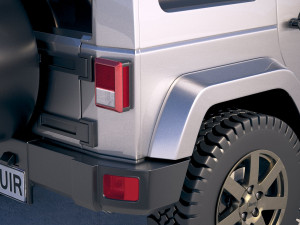 Jeep Wrangler Golden Eagle 2017 3D 模型