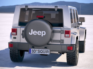 Jeep Wrangler Golden Eagle 2017 3D 模型