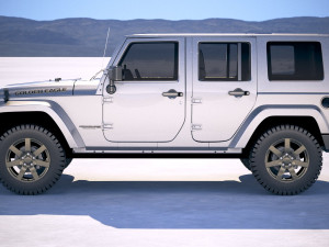 Jeep Wrangler Golden Eagle 2017 3D 模型