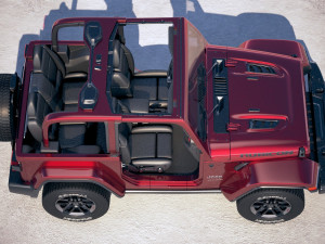 Jeep Wrangler Rubicon 2018 Modelo 3D