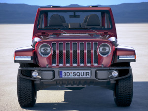 Jeep Wrangler Rubicon 2018 Modelo 3D