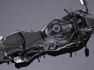 Kawasaki Ninja ZX10R SE 2018 3D Model