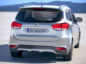 Kia Carens 2018 3D 模型