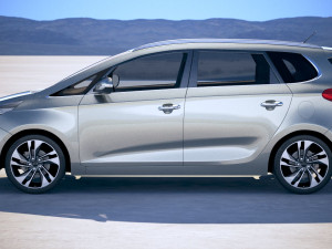 Kia Carens 2018 3D 模型